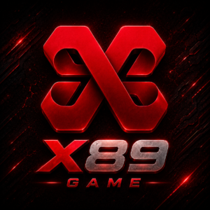 X89 Game official style homepage with mobile gaming interface and online rewards platform
